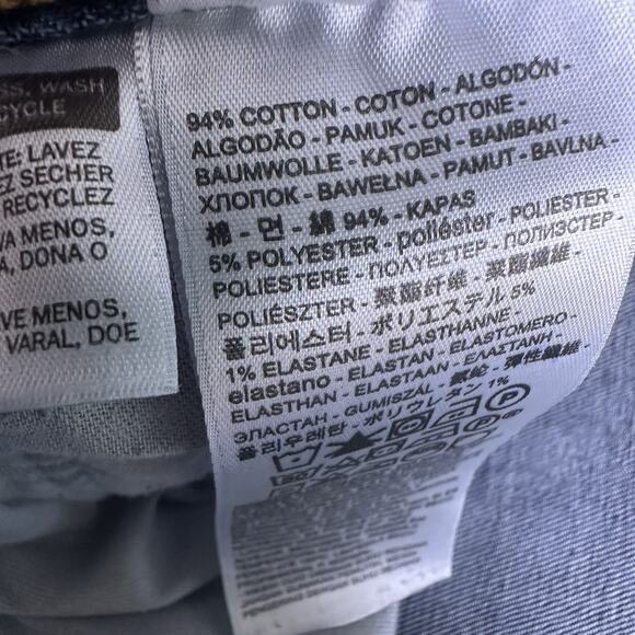 Levi's 501 XX Jeans Mens 36x30 Button Fly Blue Straight Fit Whiskered Cotton - Picture 12 of 14